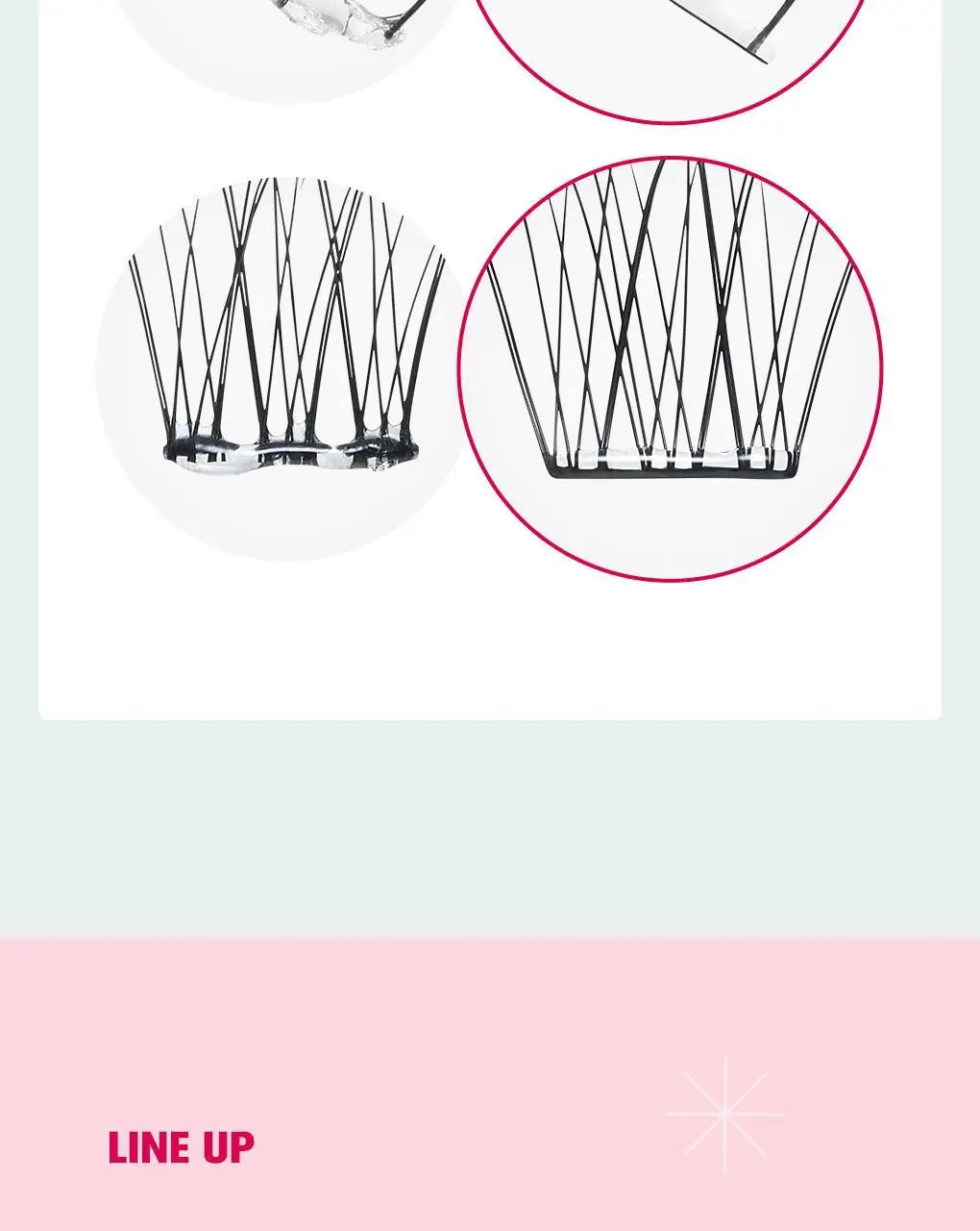 [속눈썹 실패 걱정 끝]필리밀리 속눈썹 골라담기 택1(포인트 가닥/노글루/컷팅/미들포인트/접착제) 상세페이지 9